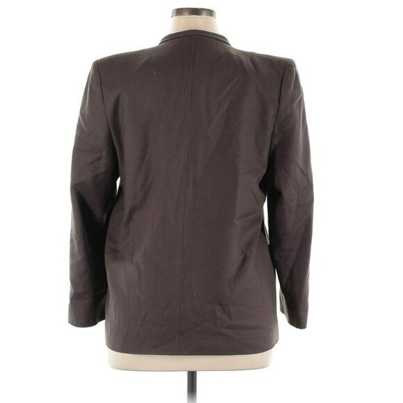 Dorene Blazer 14 | Pure New Wool | Brown | Regular | Made in Ireland - Picture 6 of 12